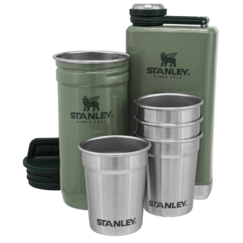 Набор Stanley Adventure: стопки 0,59 л + фляга 0,23 л, зелёный